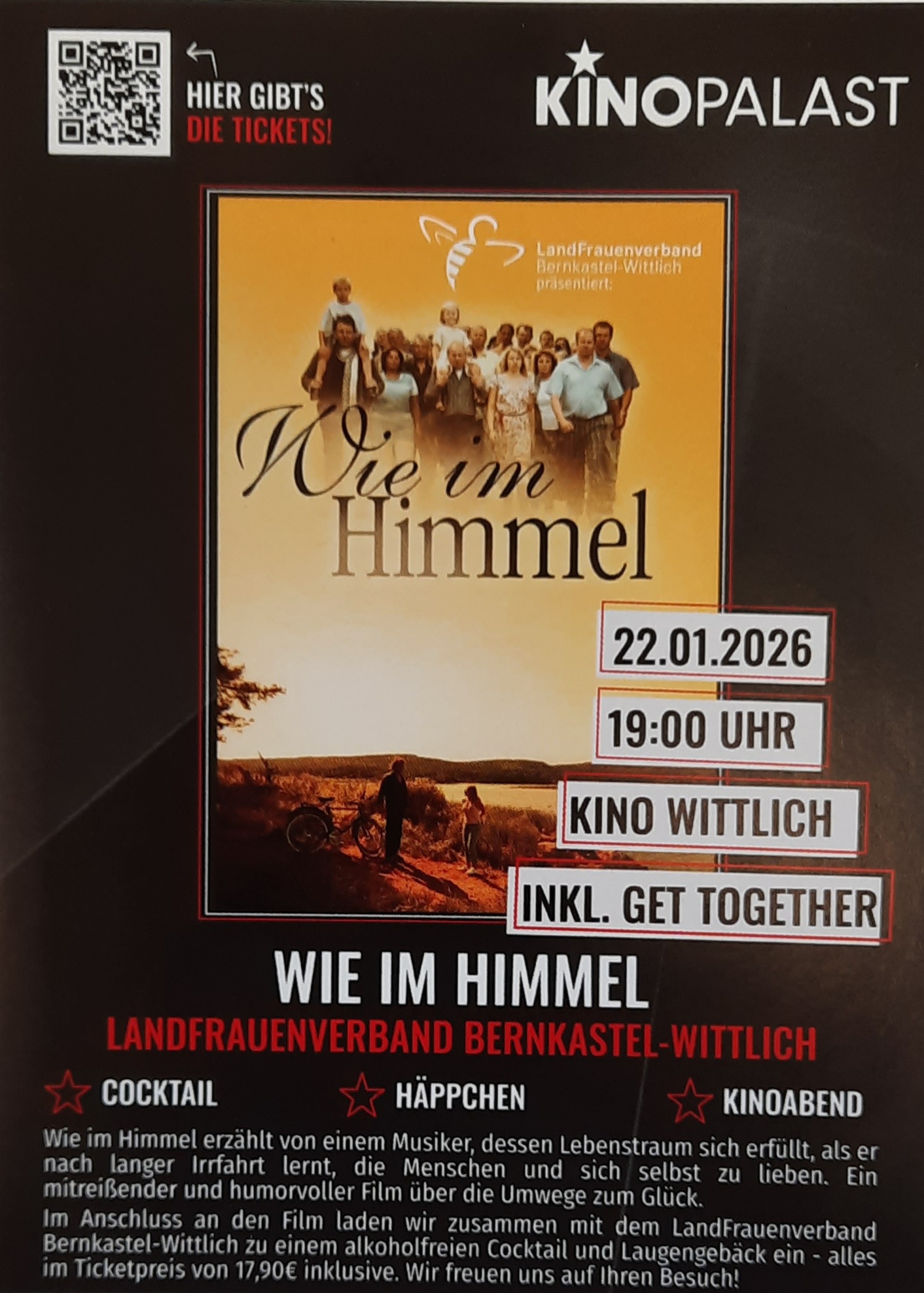 Kinofilm:   Wie im Himmel