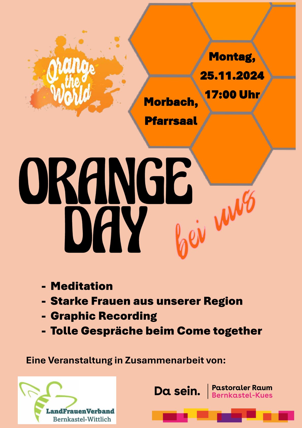 Orange day bei uus!